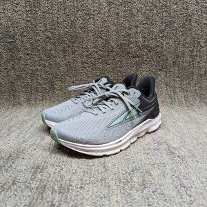 Altra Torin 6 Women's Running Shoes Grey Green Black White Size 6.5